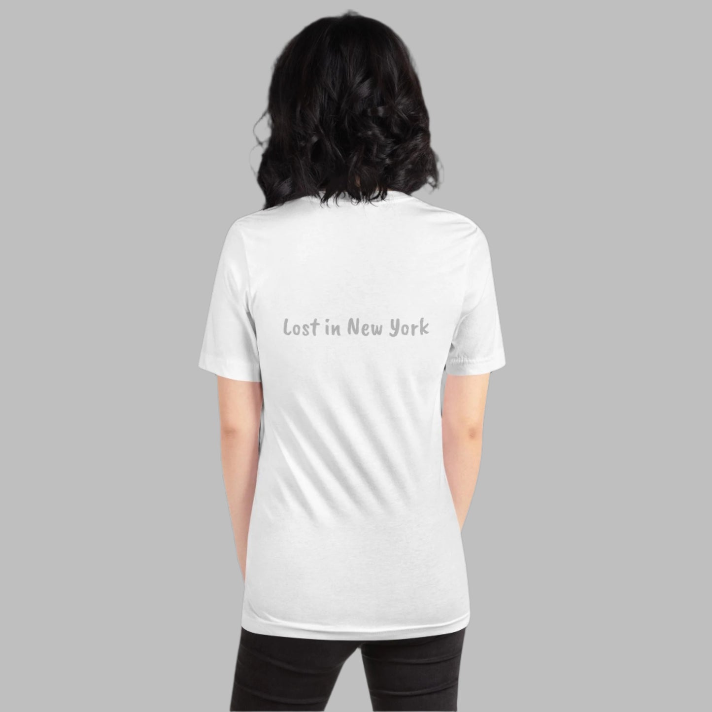 T-shirt - Lost in New York Sheep Design - Unique NYC Gift