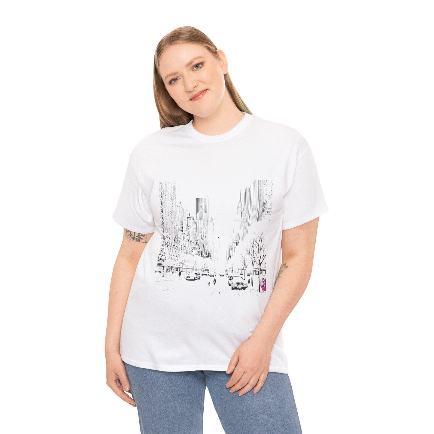 T-shirt - Lost in New York Sheep Design - Unique NYC Gift