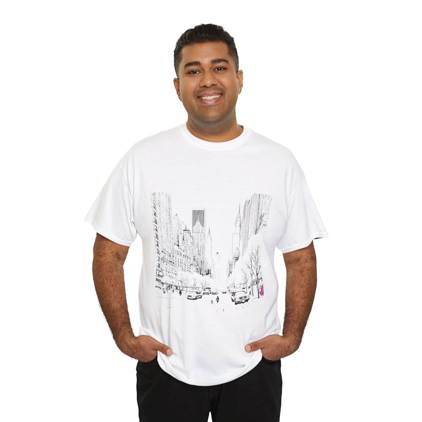 T-shirt - Lost in New York Sheep Design - Unique NYC Gift