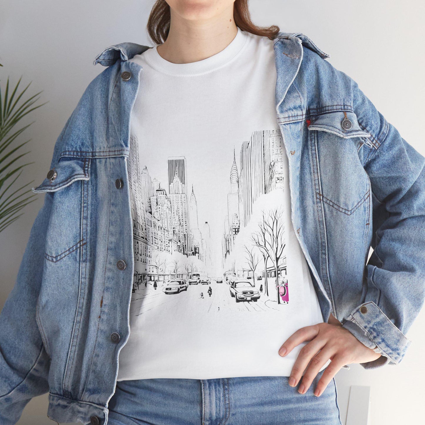 T-shirt - Lost in New York Sheep Design - Unique NYC Gift